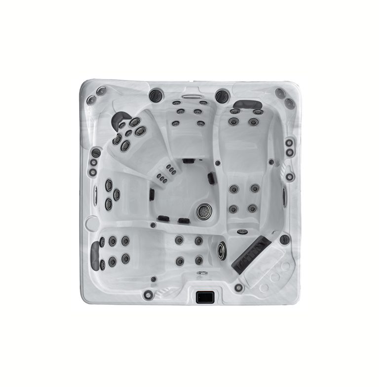 spa dynasty serie privilege nautilus 57 vue du dessus