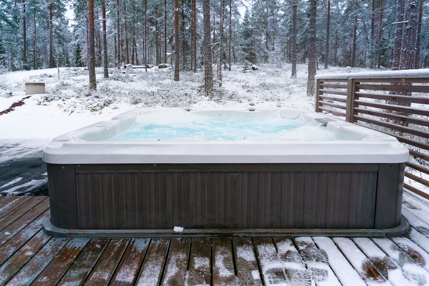 Profiter de son spa (jacuzzi) tout l'hiver SPA WPI